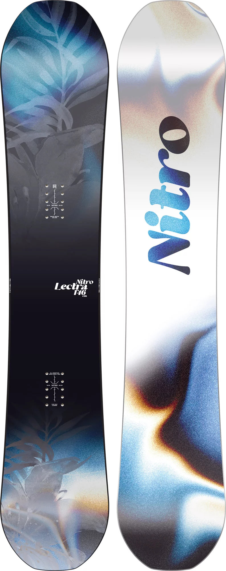 NITRO LECTRA LEAF CAM-OUT SNOWBOARD - WOMEN'S 2025