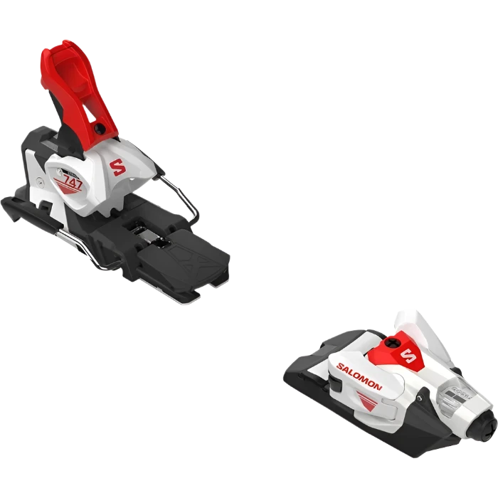 adjustable salomon ski bindings Salomon Strive 16 MN 100mm / White/Fiery Red