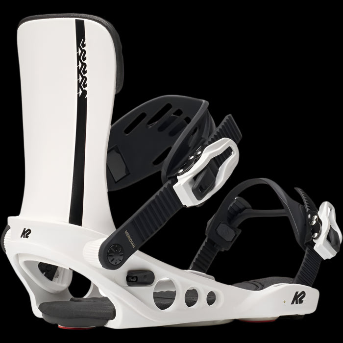 burton freestyle white snowboard bindings K2 Women's Meridian Snowboard Bindings