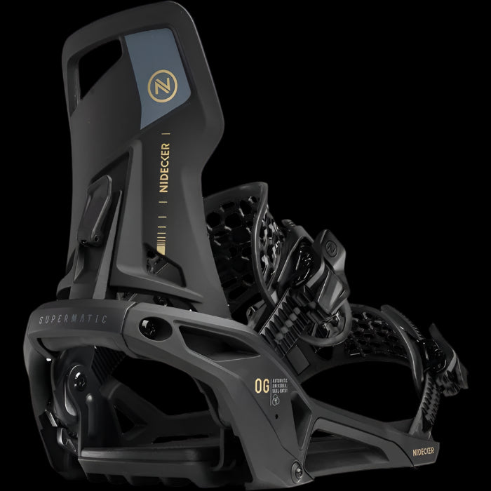 NIDECKER OG SUPERMATIC SNOWBOARD BINDINGS 2026