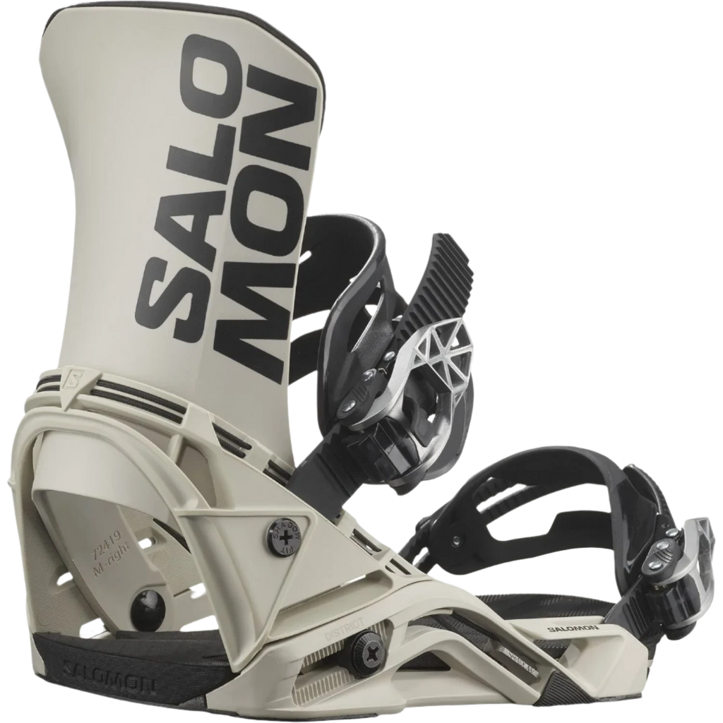 スノーボード 24-25 SALOMON BINDING DISTRICT HPS WHITE SALOMON DISTRICT SNOWBOARD BINDINGS 2025 – Ski Barn Durango