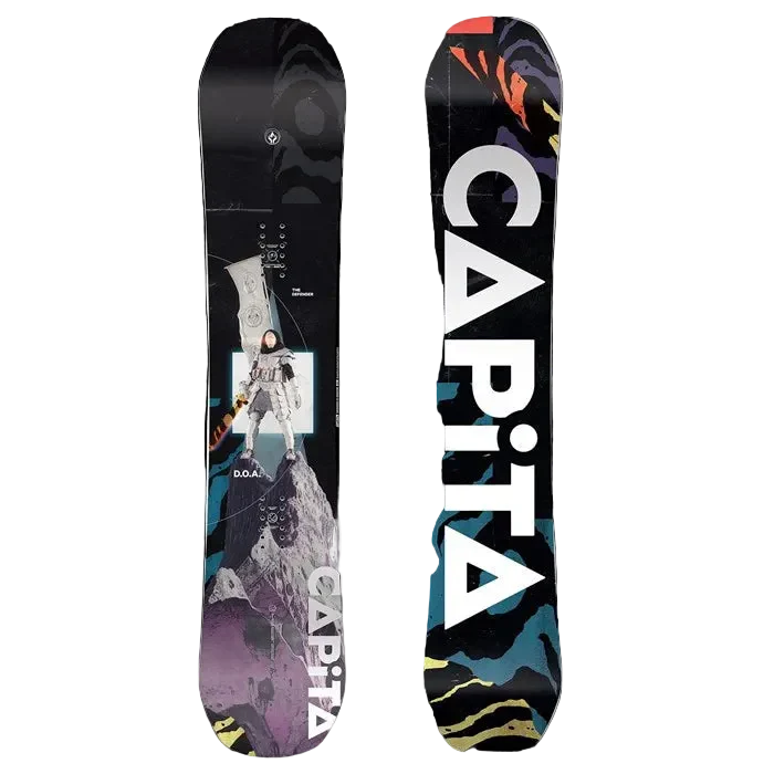 2018 capita mercury snowboard 2025 Gear West Its not as playful or easy to ride as the Defenders of Awesome from Capita Capita Mercury Snowboard 2026 155