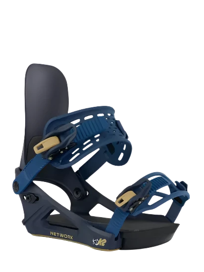 K2 Network Women's Snowboard Bindings 2025 KENNEDI DECK / M